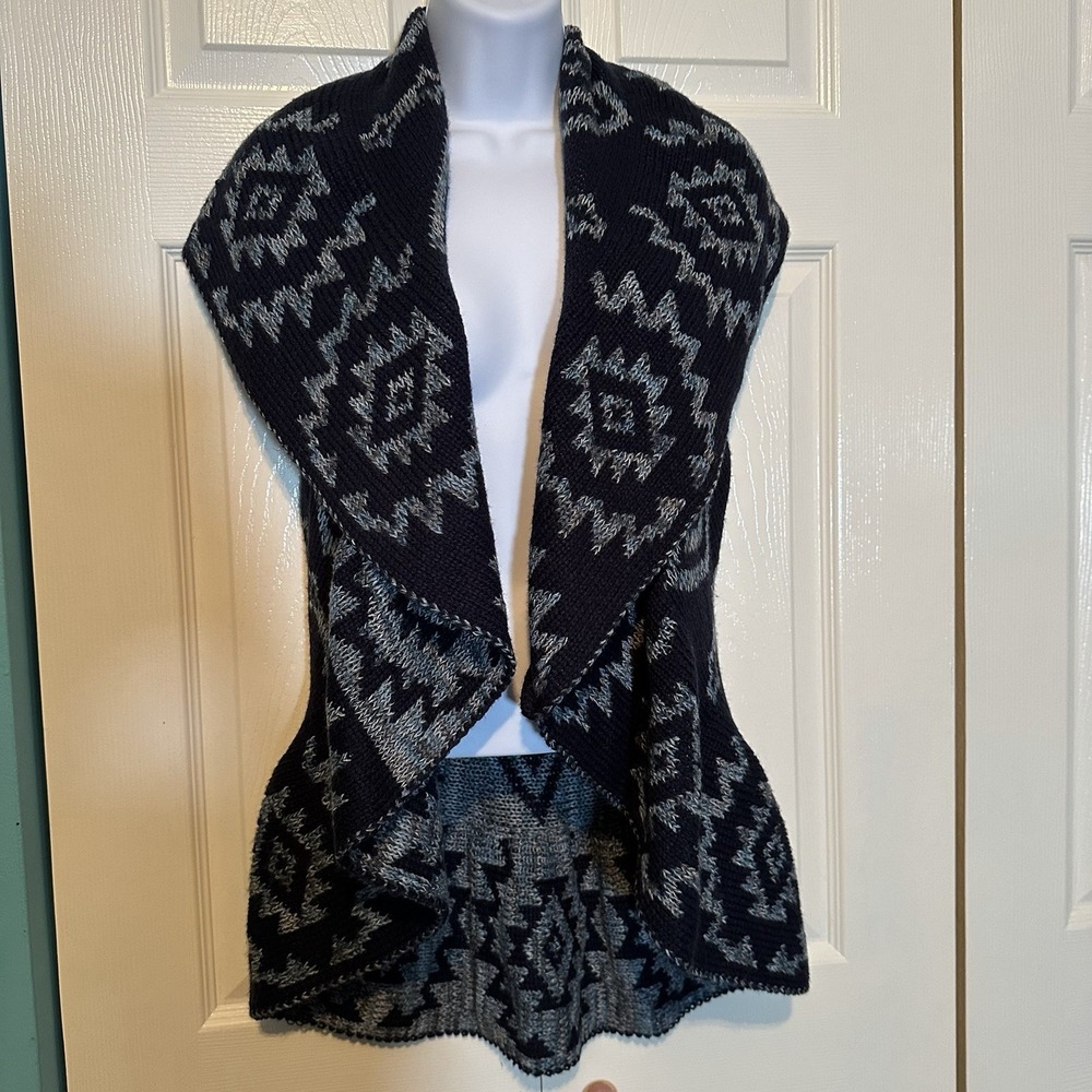 John Paul‎ Richard Women's Sweater Sleeveless Cardigan Size Small